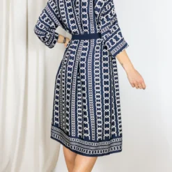 ROBE JOSEPH RIBKOFF 231288 -Modes Sylphide Soldes Magasin 013996 ROBE 231288 JOSEPH RIBKOFF MIDNIGHT BLUE 0 scaled