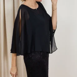 Vera Mont ROBE VERAMONT 0095 4805 -Modes Sylphide Soldes Magasin 014034 VERAMONT 0095 4805 MARINE 4