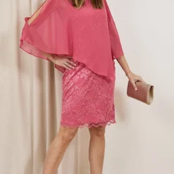 Vera Mont ROBE VERAMONT 0095 4805 -Modes Sylphide Soldes Magasin 014034 VERAMONT 0095 4805 ROSE 3