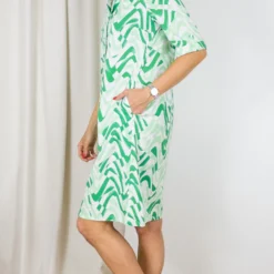 ROBE ROBE LÉGÈRE 6438 4062 -Modes Sylphide Soldes Magasin 014051 ROBE 6348 4062 ROBE LEGERE ECRU GREEN 0 scaled