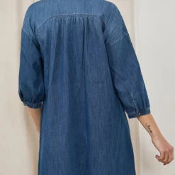 ROBE HANA SAN FANNY -Modes Sylphide Soldes Magasin 014137 HANA SAN FANNY BLEU 4