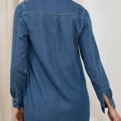 ROBE DENIM STUDIO ZOHR DENIM 12 ROBE DENIM STUDIO ZOHR DENIM -Modes Sylphide Soldes Magasin 014214 DENIM STUDIO ZOHRDENIM BLEU 4