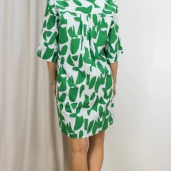 ROBE ETERNA H250 7918 -Modes Sylphide Soldes Magasin 014220 ETERNA H250 7918 VERT BLANC 1 scaled