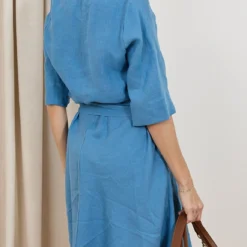 ROBE WHYCI WH1022 -Modes Sylphide Soldes Magasin 014231 WHYCI WH1022 RIVIERA BLEU 8