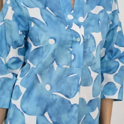 ROBE WHYCI WH1560 -Modes Sylphide Soldes Magasin 014232 WHYCI WH1560 BLEU 0