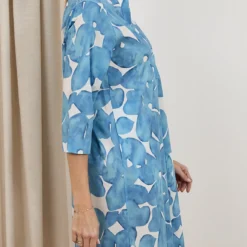 ROBE WHYCI WH1560 -Modes Sylphide Soldes Magasin 014232 WHYCI WH1560 BLEU 3