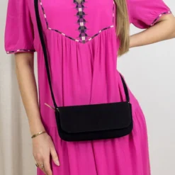 ROBE BA&SH TISOLDE -Modes Sylphide Soldes Magasin 014266 TISOLDE BASH ROSE 4