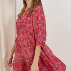 ROBE GERARD DAREL JUDITH -Modes Sylphide Soldes Magasin 014339 GERARD DAREL JUDITH CORAIL 3