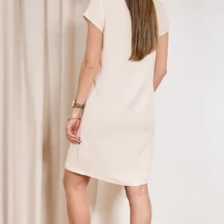 ROBE PABLO RILANA 16 ROBE PABLO RILANA -Modes Sylphide Soldes Magasin 014346 ROBE RILANA BEIGE ROSE PABLO 2