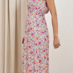 ROBE DES PETITS HAUTS SOFINA -Modes Sylphide Soldes Magasin 014434 DES PETITS HAUTS SOFINA AVA MULTICO 3