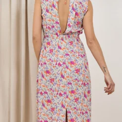 ROBE DES PETITS HAUTS SOFINA -Modes Sylphide Soldes Magasin 014434 DES PETITS HAUTS SOFINA AVA MULTICO 4