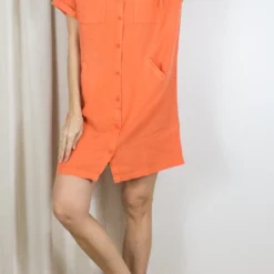 ROBE HARRIS WILSON ELINE -Modes Sylphide Soldes Magasin 014506 ROBE ELINE HARRIS WILSON CORAIL 2 scaled