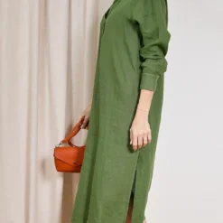 ROBE HARRIS WILSON ELINDA -Modes Sylphide Soldes Magasin 014507 ROBE ELINDA HARRIS WILSON PIN VERT 2