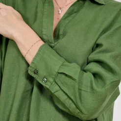 ROBE HARRIS WILSON ELINDA -Modes Sylphide Soldes Magasin 014507 ROBE ELINDA HARRIS WILSON PIN VERT 5