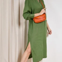 ROBE HARRIS WILSON ELINDA -Modes Sylphide Soldes Magasin 014507 ROBE ELINDA HARRIS WILSON PIN VERT 7