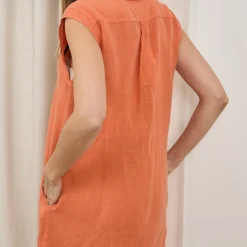 ROBE HARTFORD AZRJ605 RISING 15 ROBE HARTFORD AZRJ605 RISING -Modes Sylphide Soldes Magasin 014597 HARTFORD AZRJ605RISING ORANGE 1