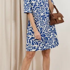 ROBE HARTFORD AZRP623 RUNWAY -Modes Sylphide Soldes Magasin 014599 HARTFORD AZRP623 BLEU 1