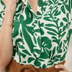 ROBE HARTFORD AZRP623 RUNWAY -Modes Sylphide Soldes Magasin 014599 HARTFORD AZRP623 GREEN 6