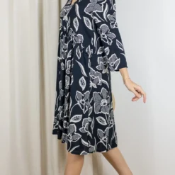 ROBE JANIS & JOHN CORIE -Modes Sylphide Soldes Magasin 014906 ROBE CORIE JANIS JOHN IMP NOIR 1 scaled