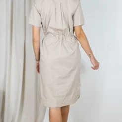 ROBE ANNA SAVARELLI S1580 10 ROBE ANNA SAVARELLI S1580 -Modes Sylphide Soldes Magasin 014976 ROBE S1580 ANNA SARAVELLI BEIGE 3 scaled