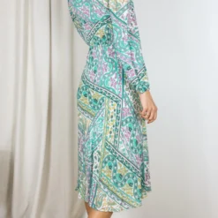 ROBE BA&SH FRANKY 10 ROBE BA&SH FRANKY -Modes Sylphide Soldes Magasin 014984 ROBE FRANKY BASH VERT 0 scaled