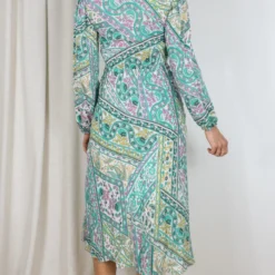 ROBE BA&SH FRANKY 11 ROBE BA&SH FRANKY -Modes Sylphide Soldes Magasin 014984 ROBE FRANKY BASH VERT 3 scaled