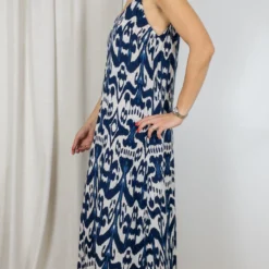 ROBE VOUS 64481 -Modes Sylphide Soldes Magasin 015015 ROBE VOUS 64481 BLEU FONCE 1 scaled