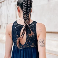 See U Soon Robe 23122299 Noir Ou Jaune -Modes Sylphide Soldes Magasin 23122299 3