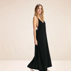 Karma Koma Robe Agatta Noir Ou Maquis -Modes Sylphide Soldes Magasin agatta 3