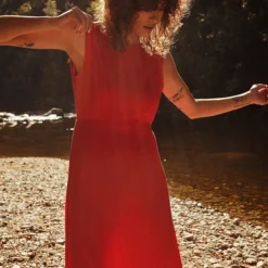 Karma Koma Robe Longue Barbara Orange