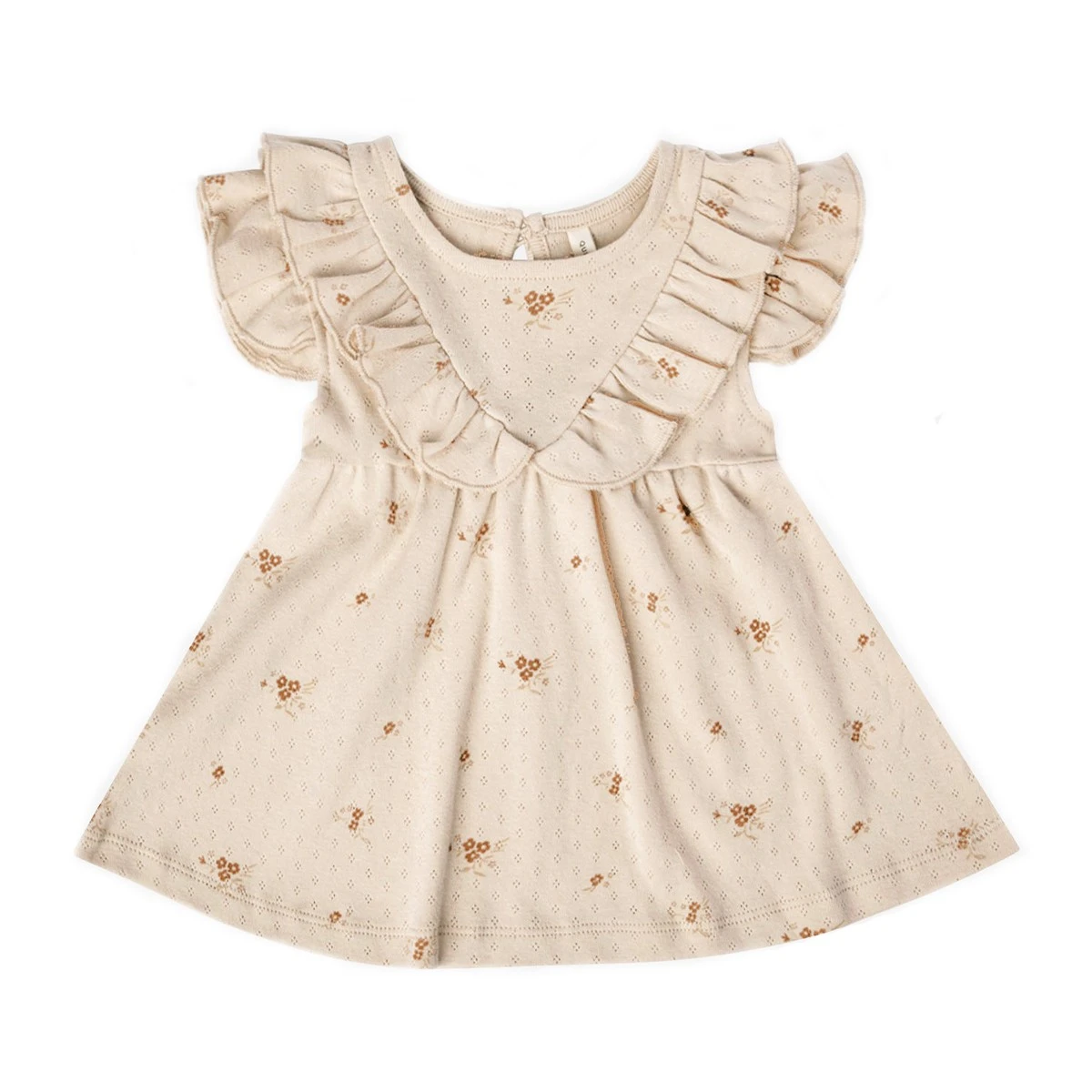 Robe à Volants Avec Bloomer "Ditsy Clay" 3 Robe à Volants Avec Bloomer "Ditsy Clay"