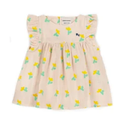 Bobo Choses Robe Bébé "Sea Flower" Crème