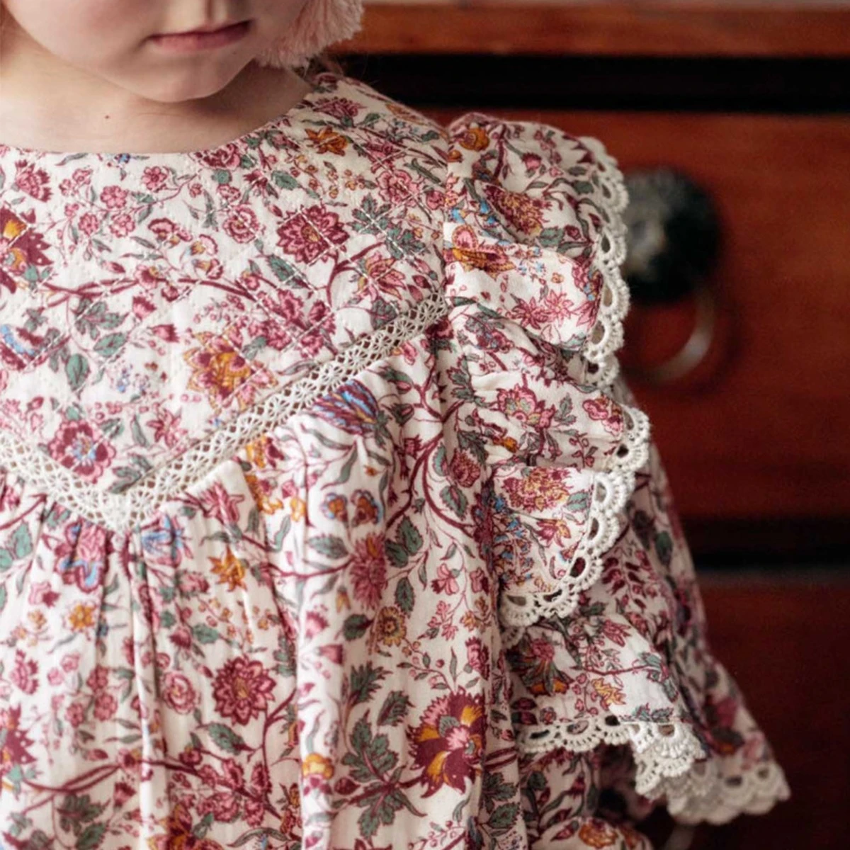 Louise Misha Robe Bohème "Lara" Cream Sauvage 4 Louise Misha Robe Bohème "Lara" Cream Sauvage – Image 2