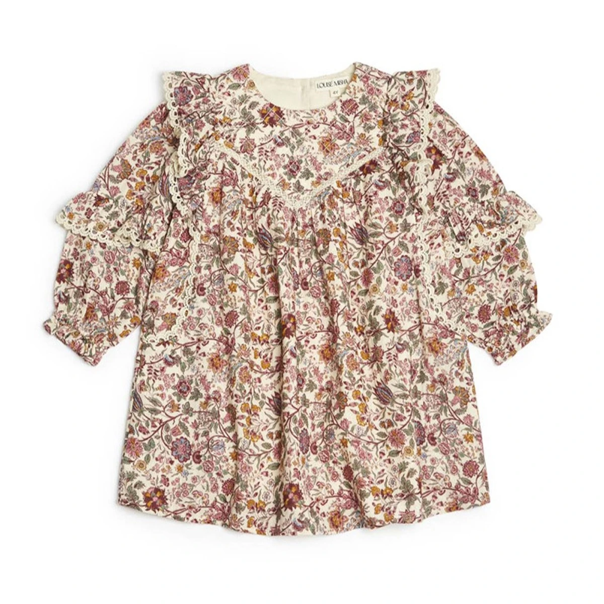 Louise Misha Robe Bohème "Lara" Cream Sauvage 3 Louise Misha Robe Bohème "Lara" Cream Sauvage