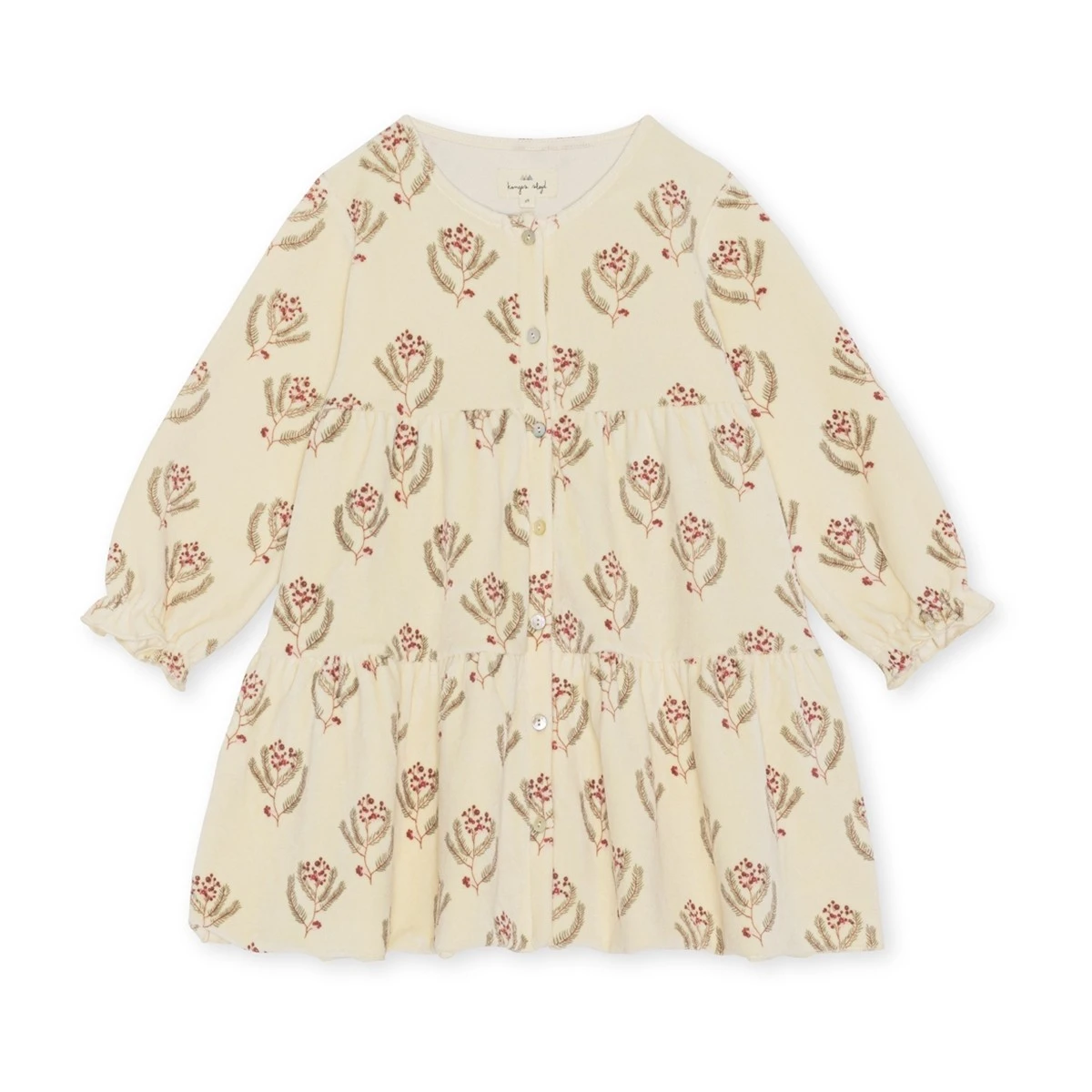 Robe "Joly" Christmas Vintage Flowers