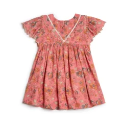 Louise Misha Robe "Siloé" Strawberry Bohemian Hindi