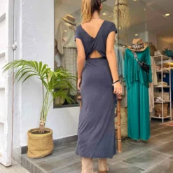 Vila Robe Vimodala Noir Ou Bleu 11 Vila Robe Vimodala Noir Ou Bleu -Modes Sylphide Soldes Magasin vila robe vimodala 14088713 4